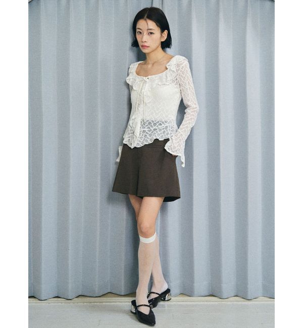 LAGUNAMOON「ダブルクロスショートパンツ」|その他|