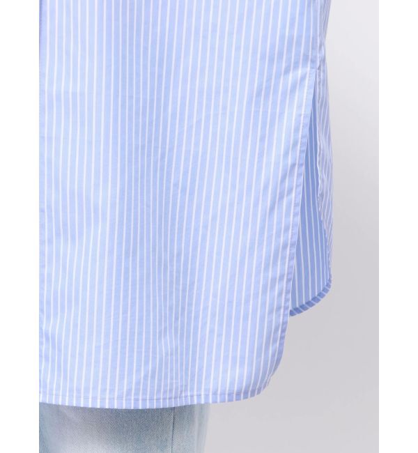 LAGUNAMOON「アシンメトリーカラーカシュクールシャツ」|シャツ・ブラウス|