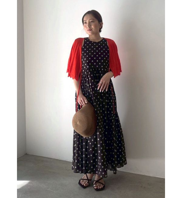 LAGUNAMOON「スカラップヘムレースニットアンサンブル」|ニット・セーター|