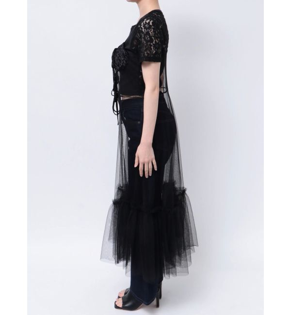 EVRIS「チュールキャミワンピース」|ワンピース|