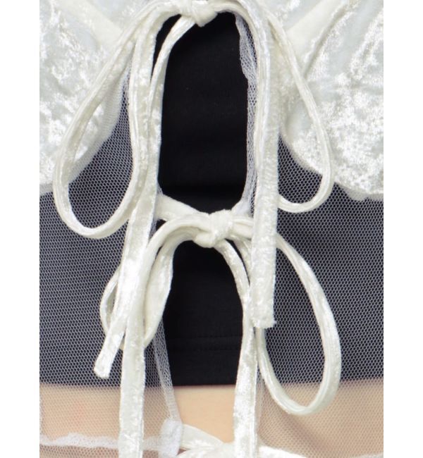 EVRIS「チュールキャミワンピース」|ワンピース|