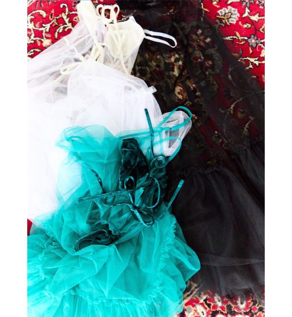 EVRIS「チュールキャミワンピース」|ワンピース|