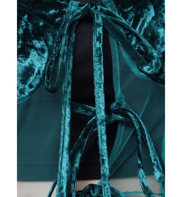 EVRIS「チュールキャミワンピース」|ワンピース|