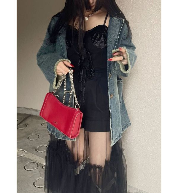 EVRIS「チュールキャミワンピース」|ワンピース|