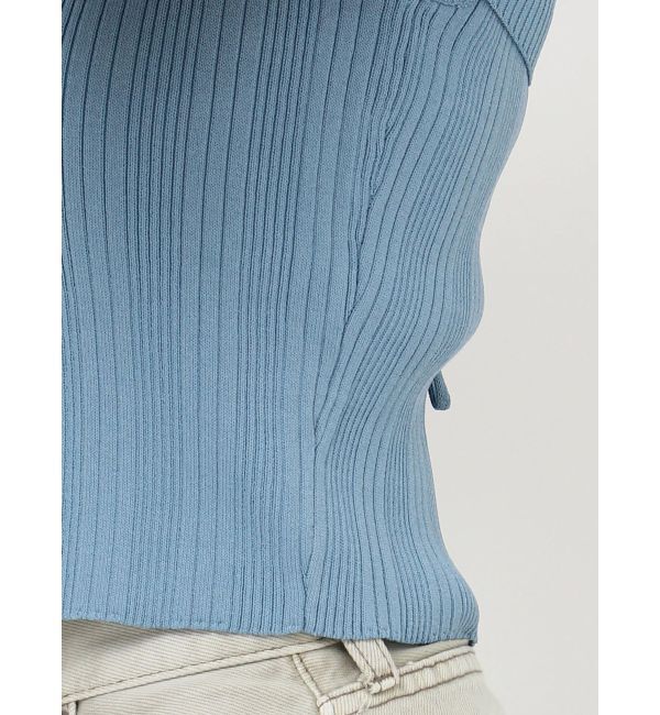 EVRIS「オフショルリブニットトップス」|ニット・セーター|