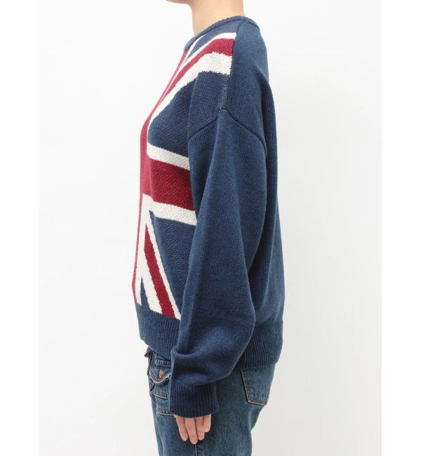 jouetie「UnionJackジャガードルーズニット」|ニット・セーター|
