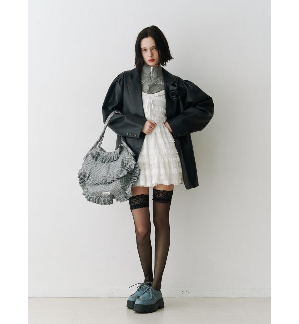 jouetie「ボリュームレースキャミワンピース」|ワンピース|