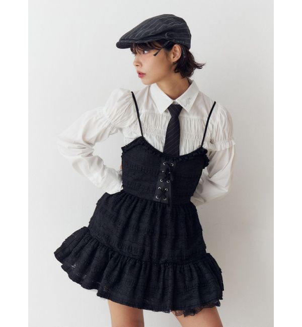 jouetie「ボリュームレースキャミワンピース」|ワンピース|