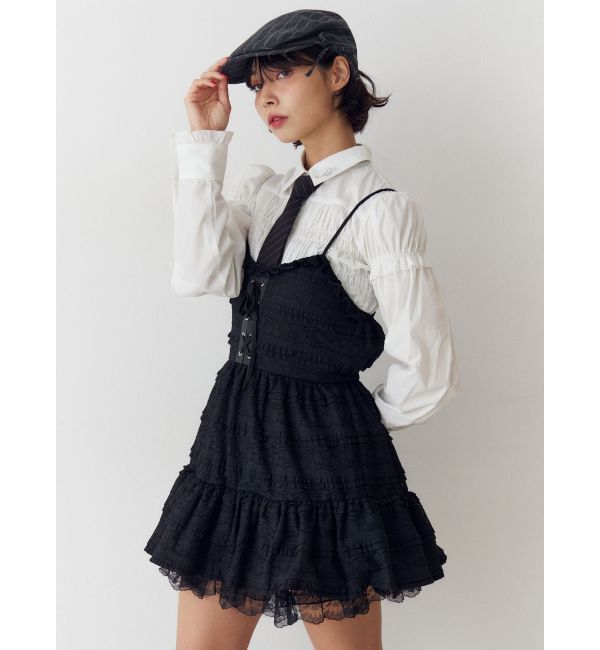 jouetie「ボリュームレースキャミワンピース」|ワンピース|