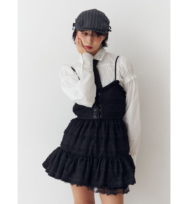 jouetie「ボリュームレースキャミワンピース」|ワンピース|