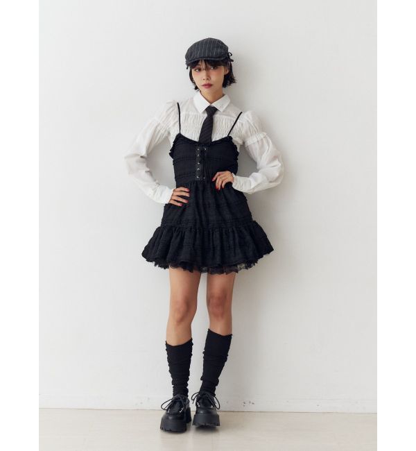 jouetie「ボリュームレースキャミワンピース」|ワンピース|