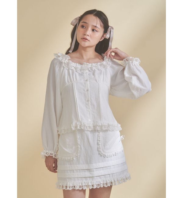 merry jenny「sugar frill ミニスカート」|スカート|