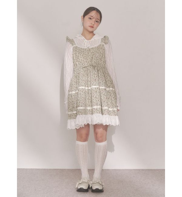 merry jenny「ribbonプラットフォームスニーカー」|スニーカー|