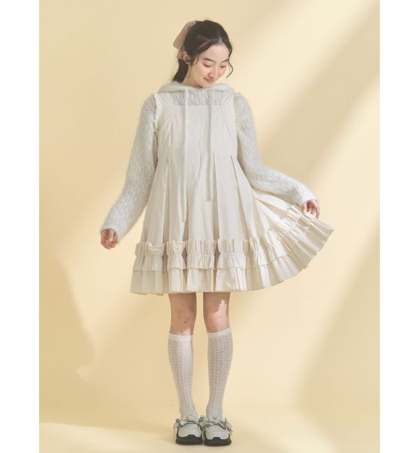 merry jenny「ribbonプラットフォームスニーカー」|スニーカー|