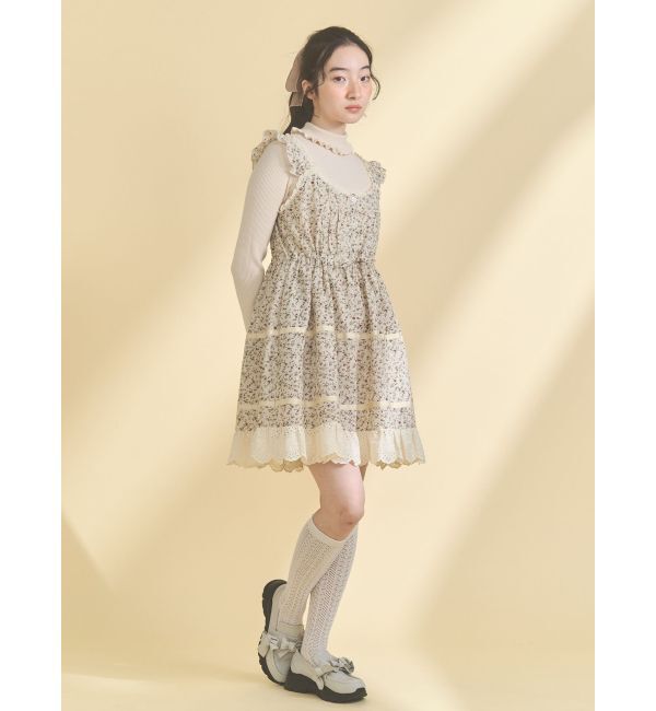 merry jenny「ribbonプラットフォームスニーカー」|スニーカー|