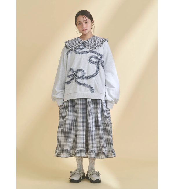 merry jenny「ribbonプラットフォームスニーカー」|スニーカー|