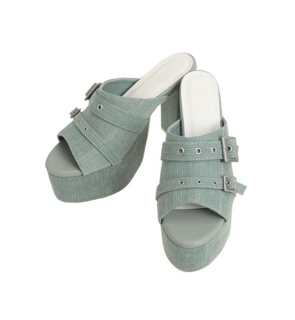 GYDA「Wbelt サンダル」|サンダル|