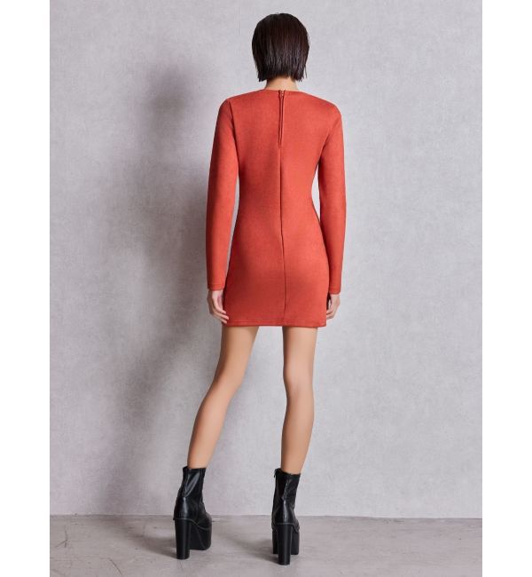 GYDA「フロントレースアップタイトミニワンピース」|ワンピース|