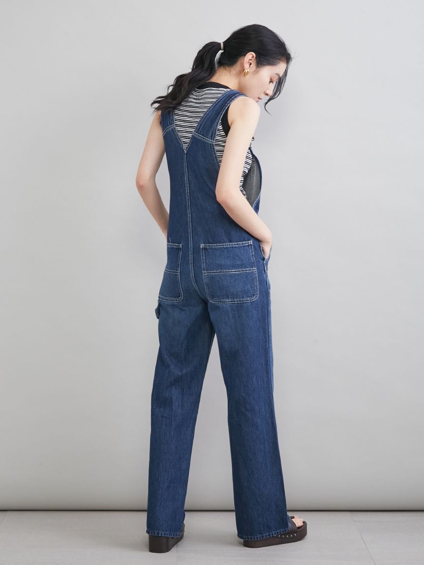 Mila Owen「デニムオーバーオール」|オールインワン|