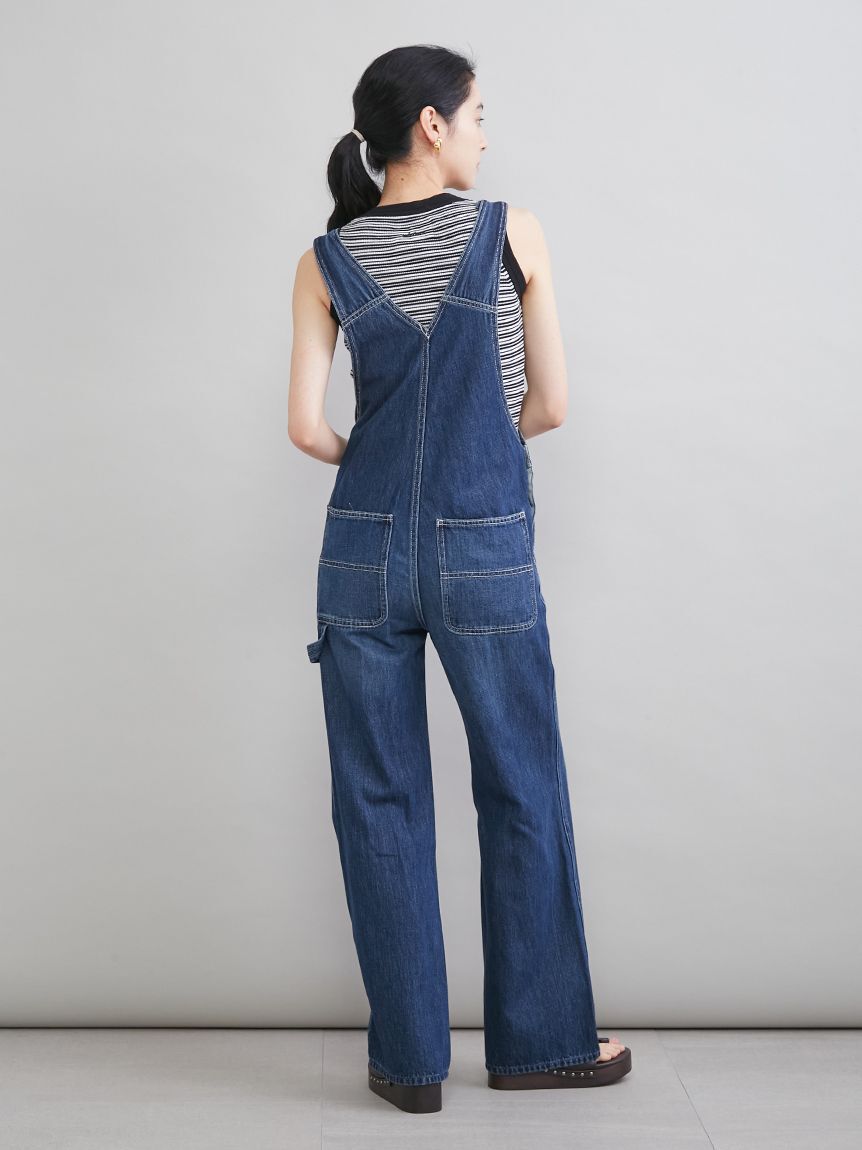 Mila Owen「デニムオーバーオール」|オールインワン|