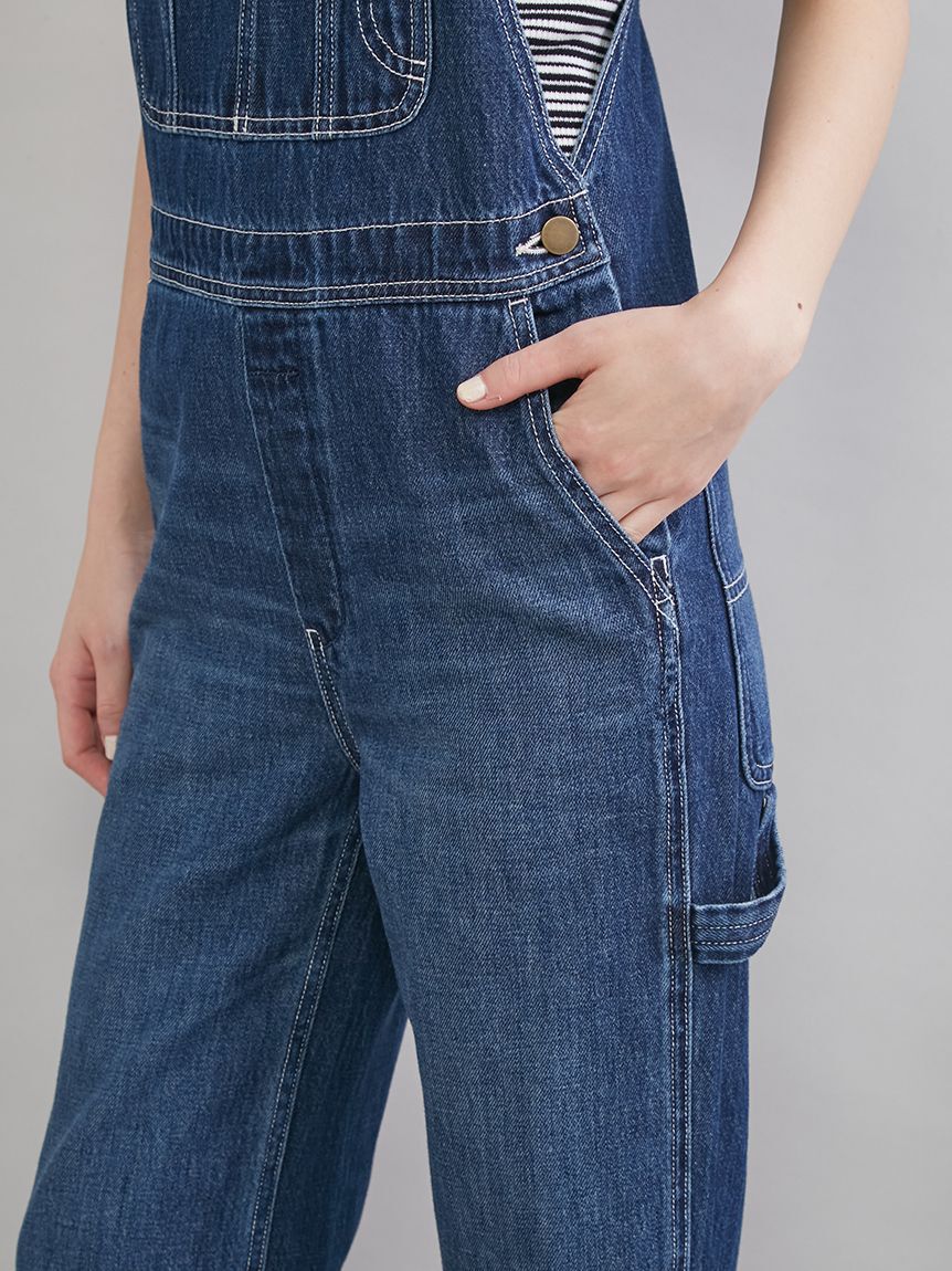 Mila Owen「デニムオーバーオール」|オールインワン|