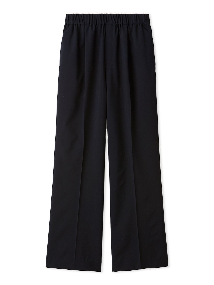 Mila Owen「【ウォッシャブル】肩リボンブラウスセミワイドパンツSET UP」|ワンピース|