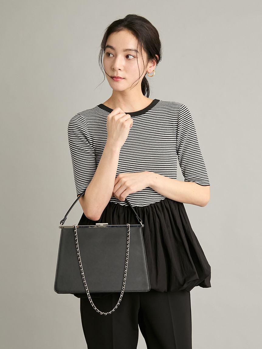 Mila Owen「メタルフレームハンド＆ショルダーバッグ」|ショルダー・メッセンジャー|