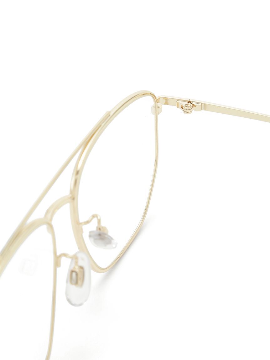 Mila Owen「【EYE-CONIC SUMMER】ダブルブリッジダテメガネ」|サングラス|