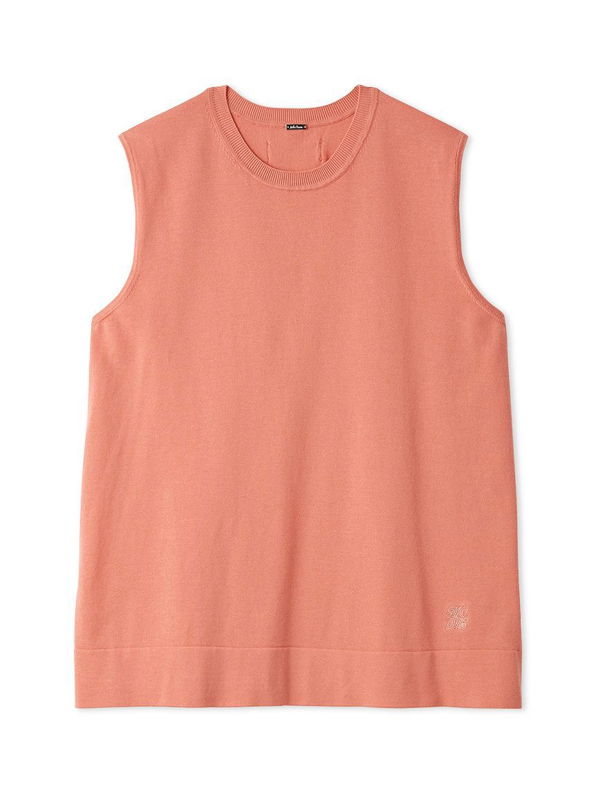 Mila Owen「【ウォッシャブル】アンサンブルギザコットンノースリニット」|タンクトップ|