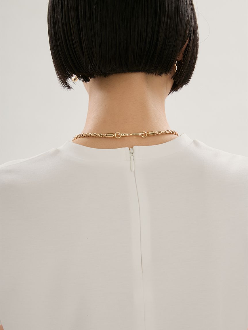 emmi atelier「ドッキングバルーンカットソー/UVカット/接触冷感」|Tシャツ・カットソー|