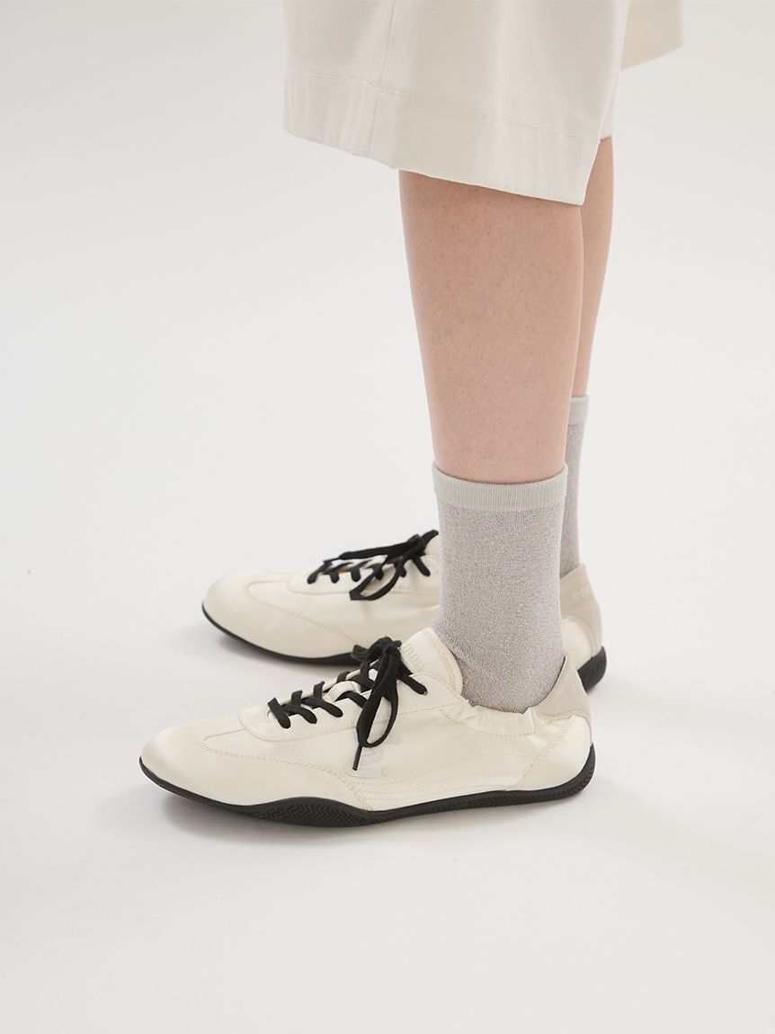 emmi atelier「【em】サテンスニーカー」|スニーカー|