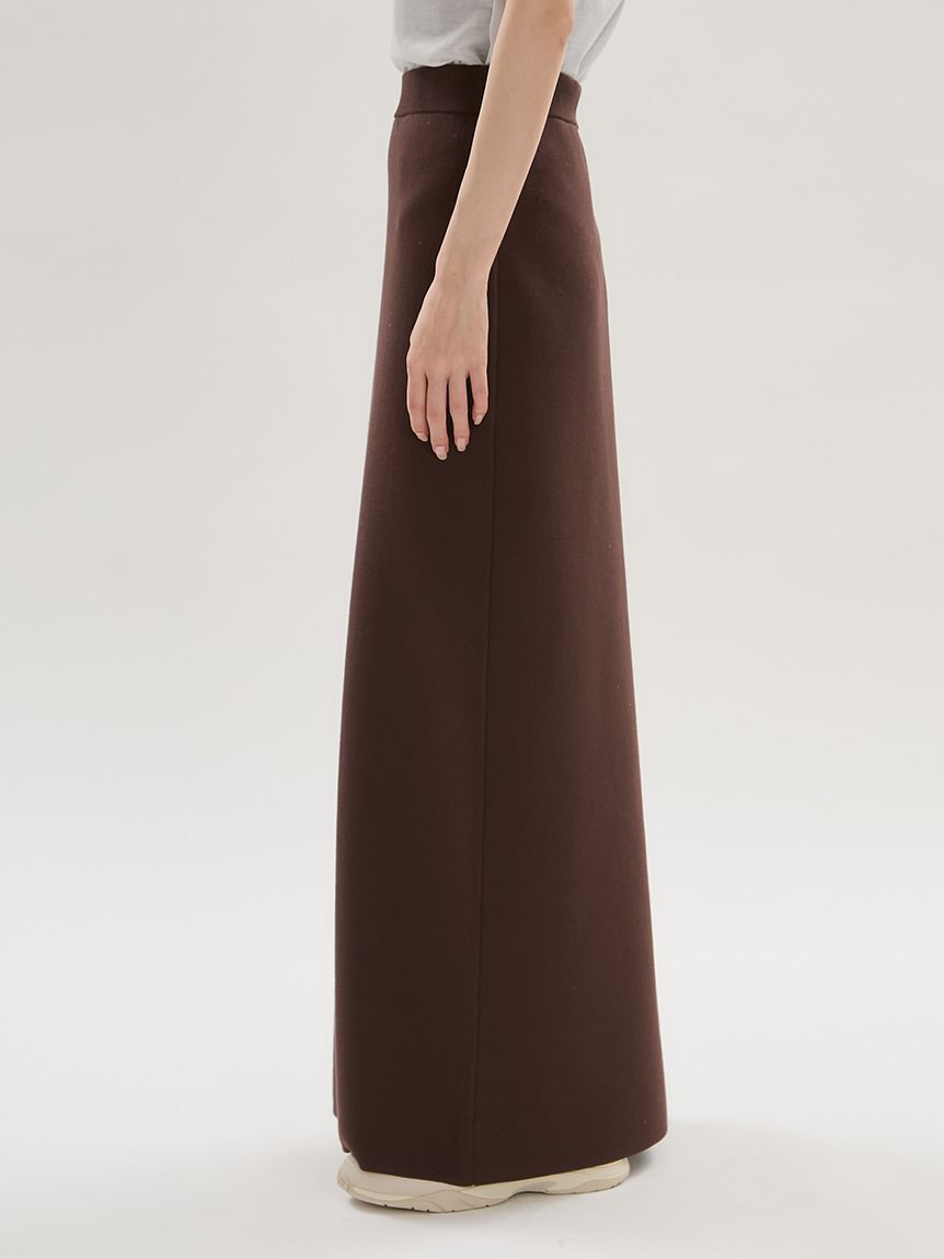 emmi atelier「Iラインニットスカート【セットアップ対応】/ウォッシャブル/UVカット/接触冷感」|スカート|