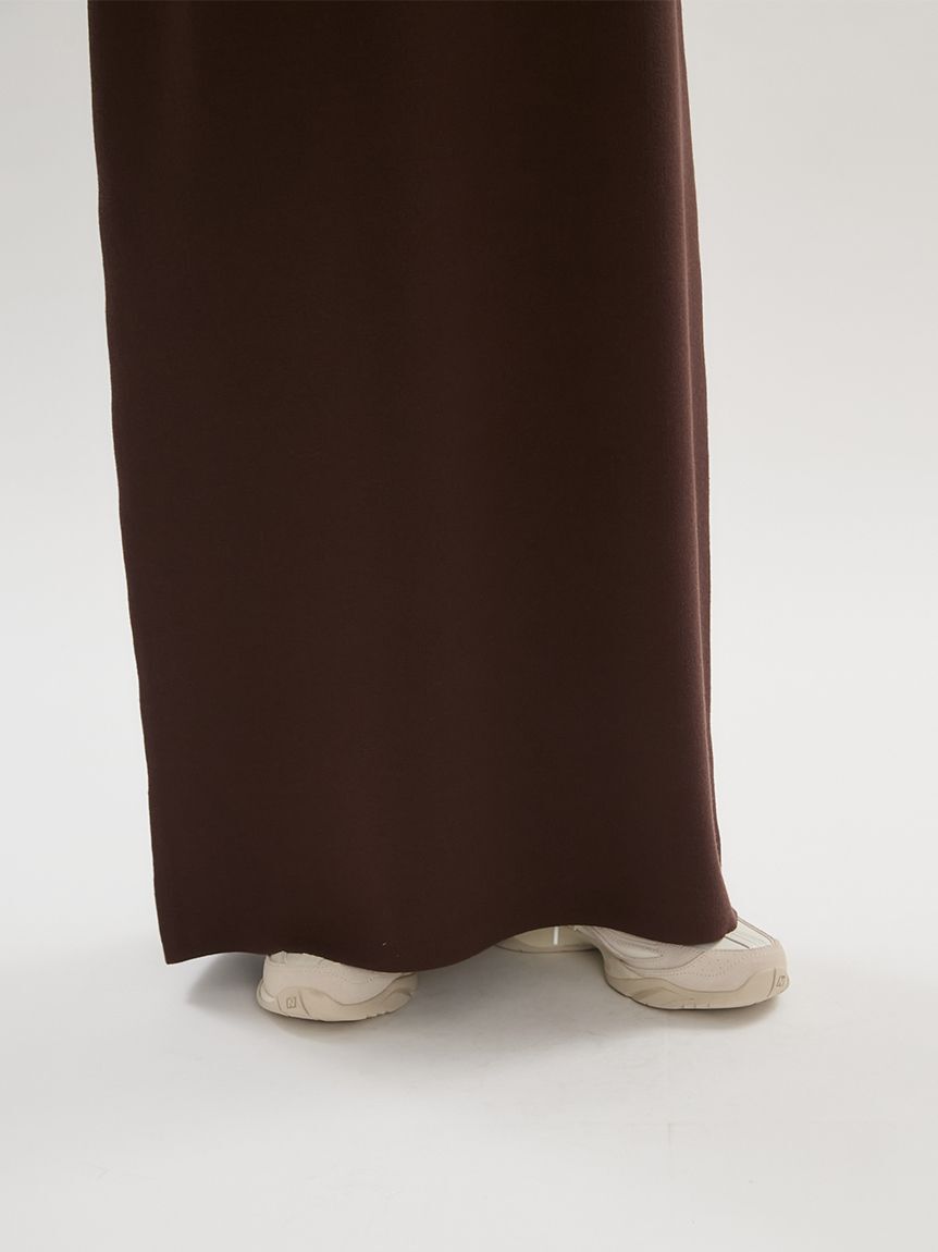 emmi atelier「Iラインニットスカート【セットアップ対応】/ウォッシャブル/UVカット/接触冷感」|スカート|