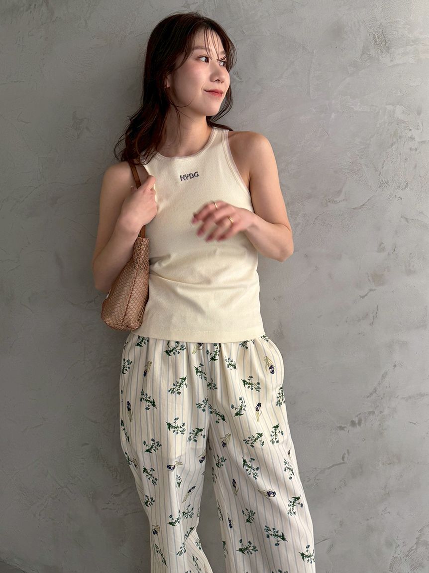 emmi atelier「【emmi&times;NYBG】リブタンクトップ」|タンクトップ|