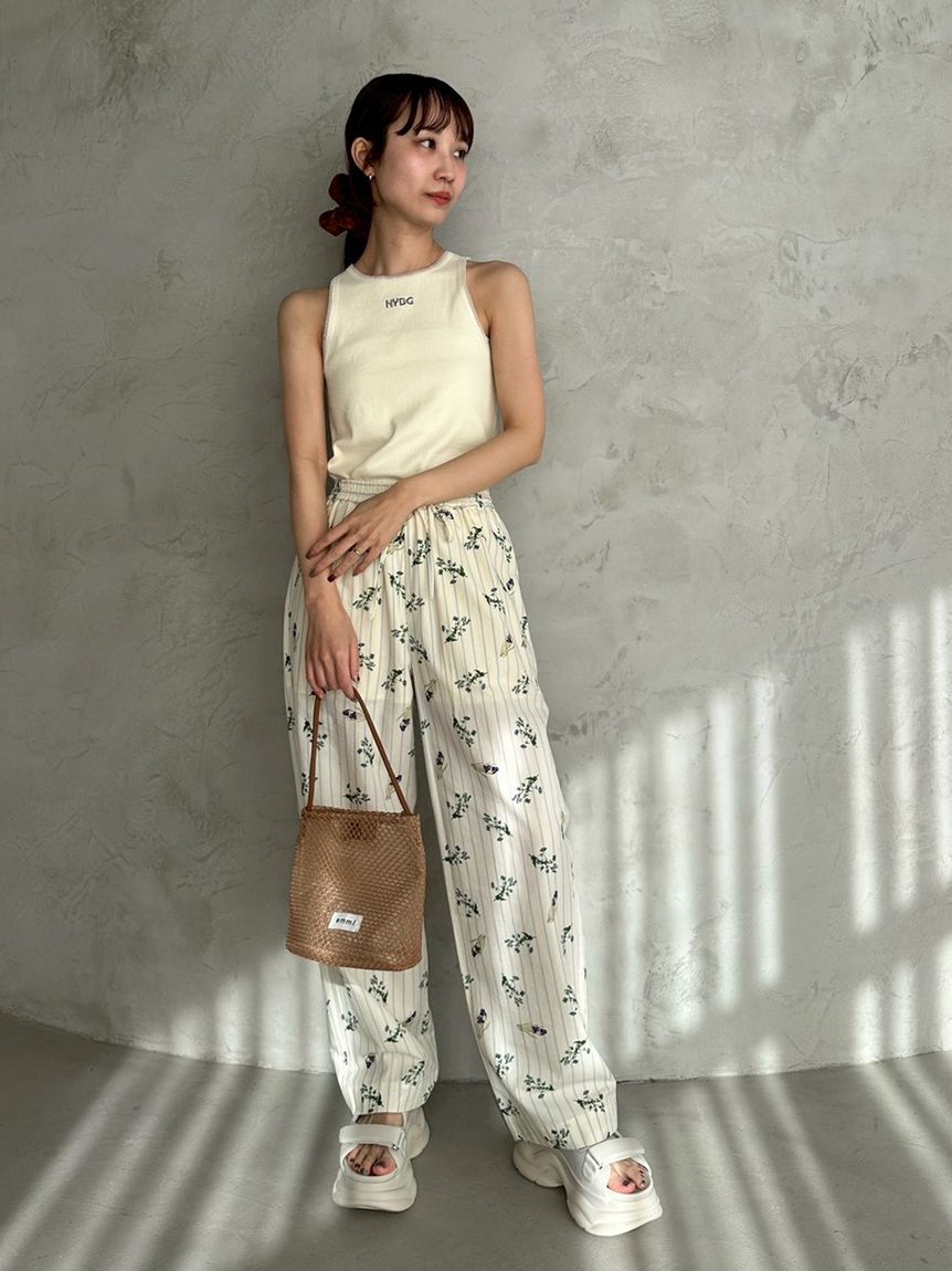 emmi atelier「【emmi&times;NYBG】リブタンクトップ」|タンクトップ|