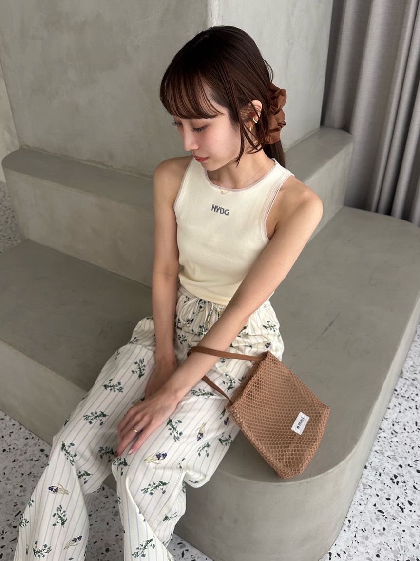 emmi atelier「【emmi&times;NYBG】リブタンクトップ」|タンクトップ|