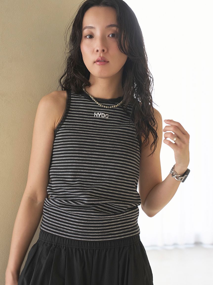 emmi atelier「【emmi&times;NYBG】リブタンクトップ」|タンクトップ|