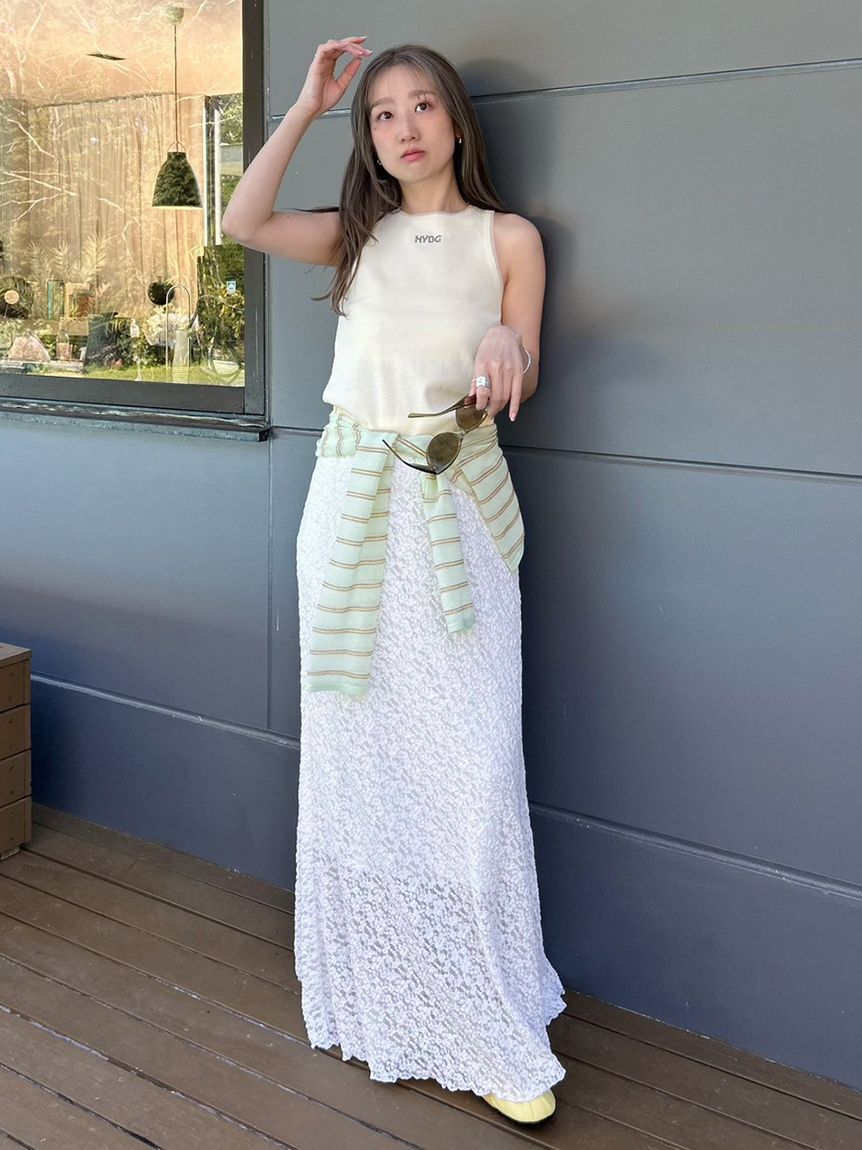 emmi atelier「【emmi&times;NYBG】リブタンクトップ」|タンクトップ|