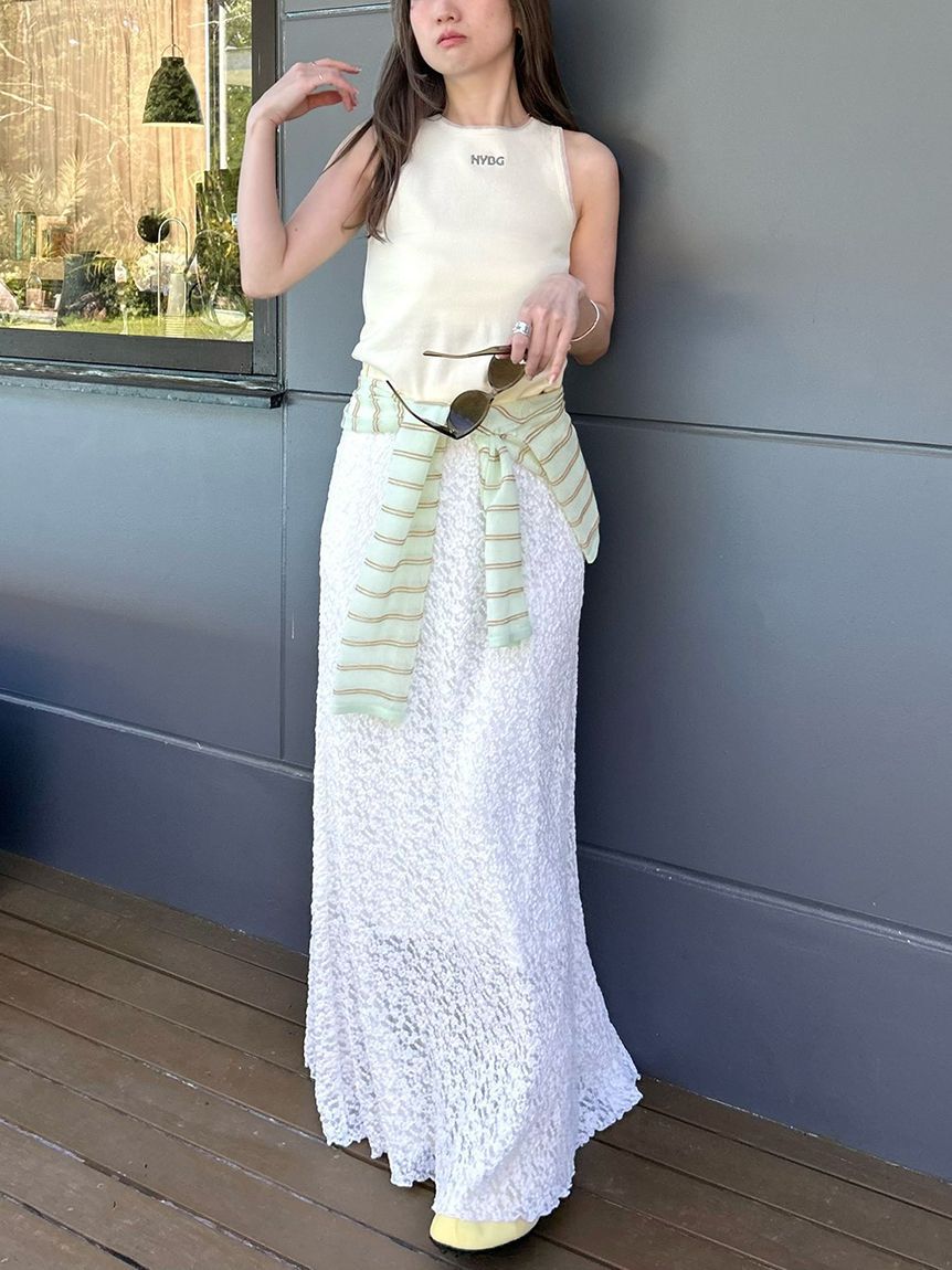 emmi atelier「【emmi&times;NYBG】リブタンクトップ」|タンクトップ|