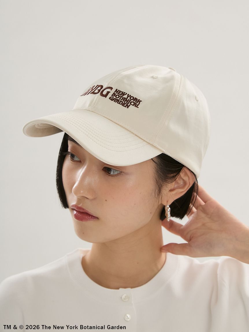 emmi atelier「【emmi&times;NYBG】サテンロゴキャップ」|キャップ・キャスケット|