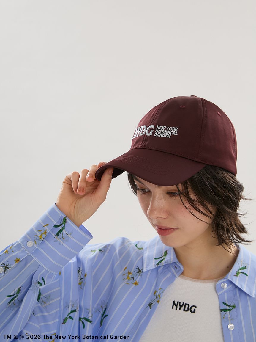 emmi atelier「【emmi&times;NYBG】サテンロゴキャップ」|キャップ・キャスケット|