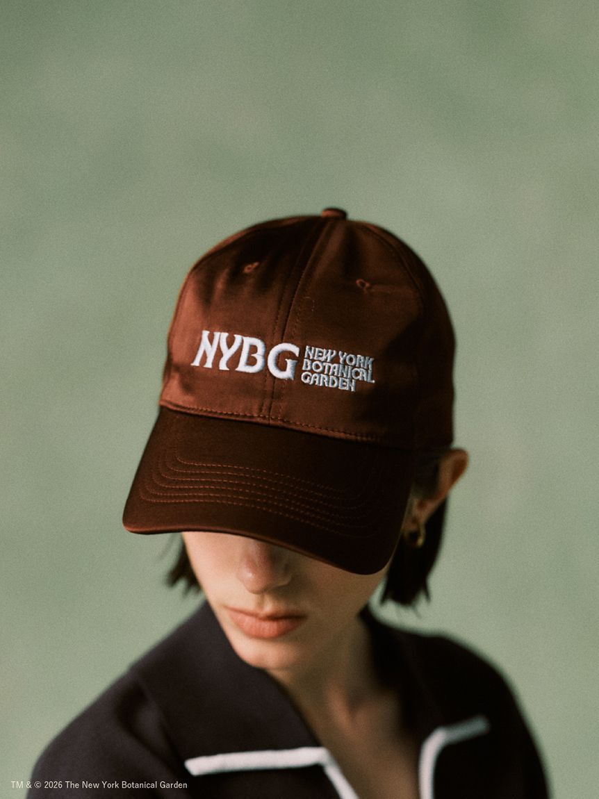 emmi atelier「【emmi&times;NYBG】サテンロゴキャップ」|キャップ・キャスケット|BRW