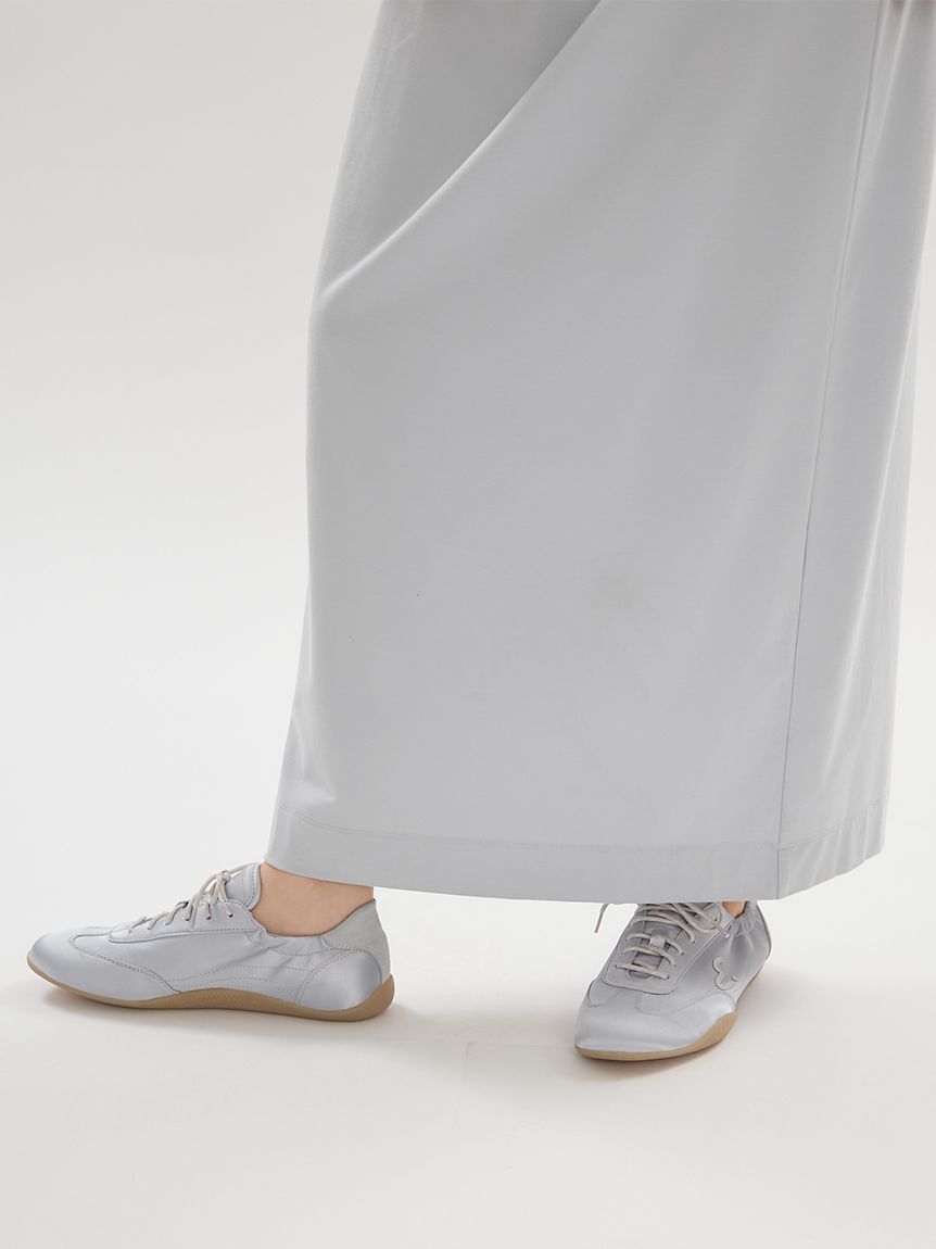 emmi atelier「【ICEDFABRIC＋(R)】ドレープカットソーワンピース/接触冷感」|ワンピース|