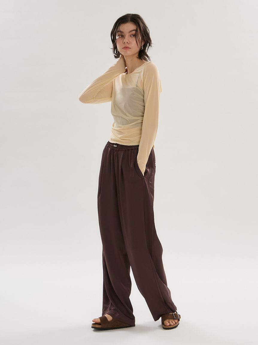 emmi atelier「パワーメッシュアクティブカットソー」|Tシャツ・カットソー|