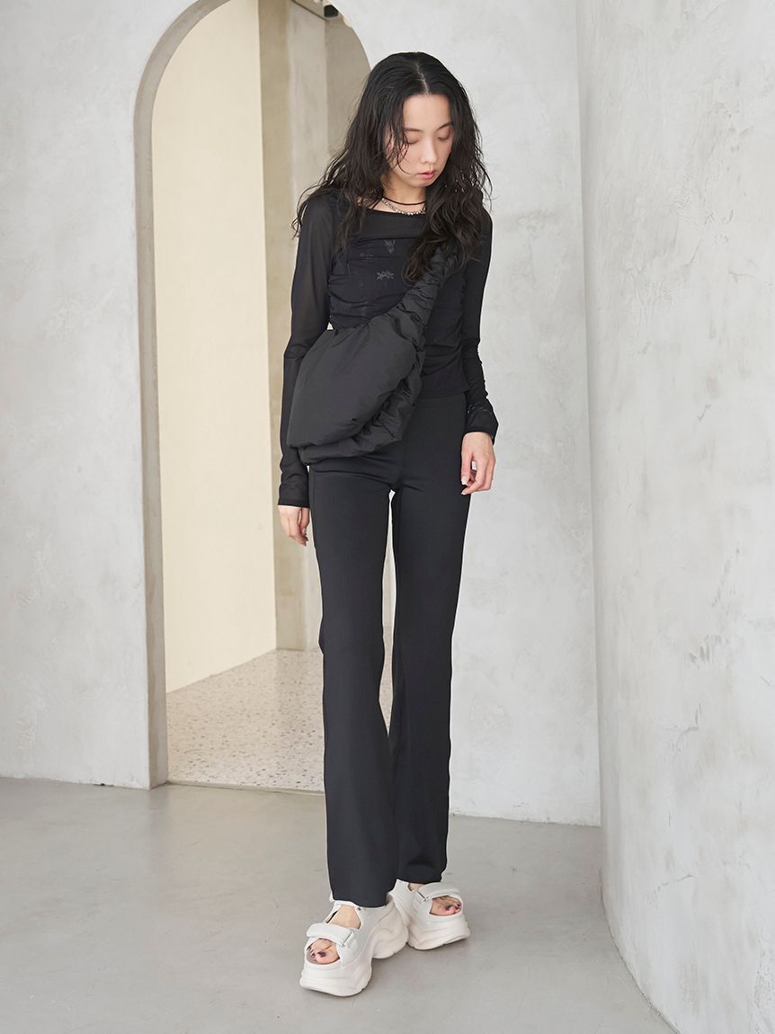 emmi atelier「パワーメッシュアクティブカットソー」|Tシャツ・カットソー|