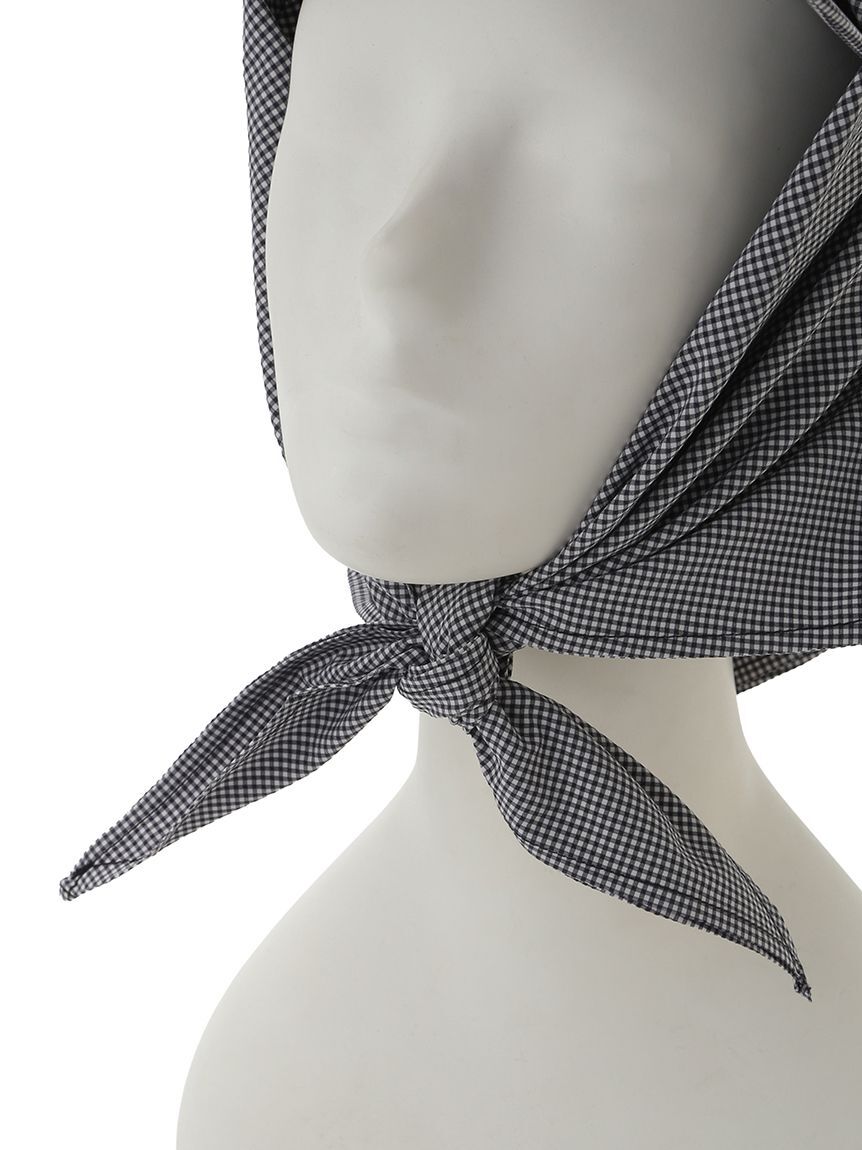 emmi atelier「スカーフ付きキャップ」|キャップ・キャスケット|