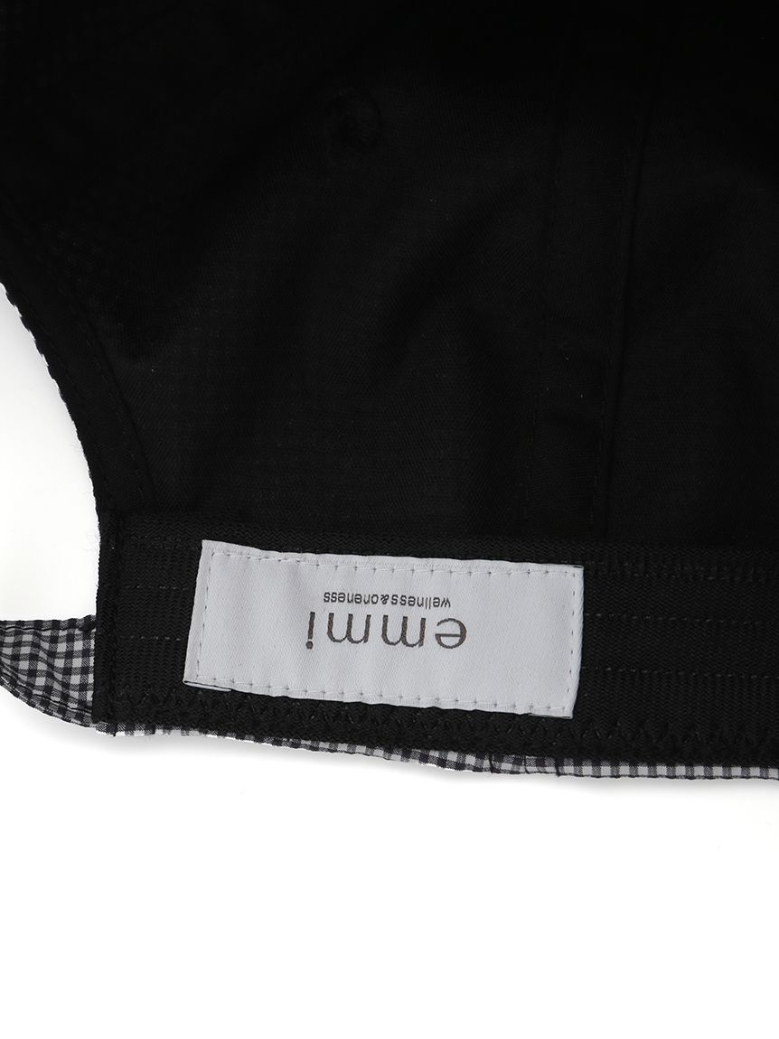 emmi atelier「スカーフ付きキャップ」|キャップ・キャスケット|