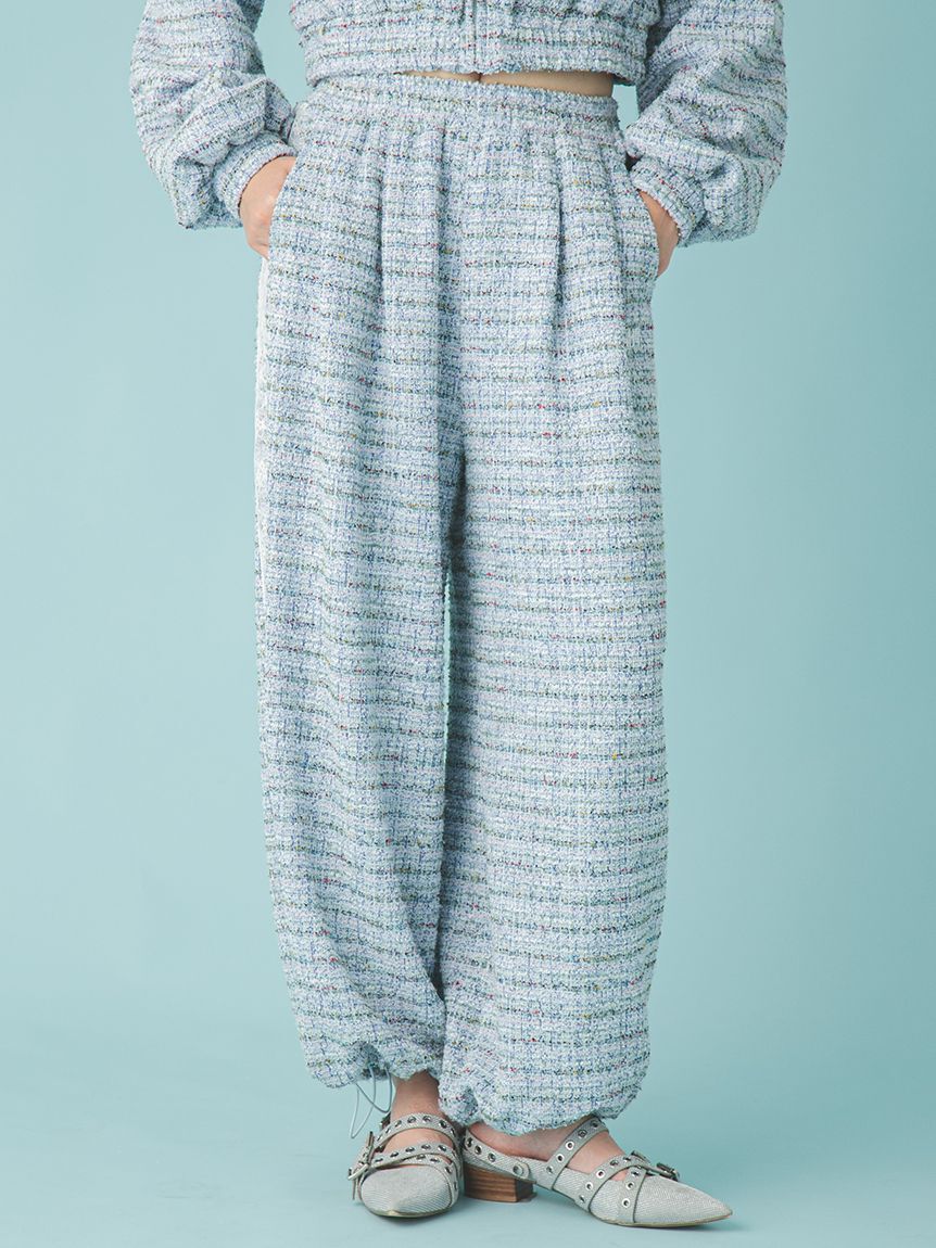 FURFUR「ツイーディトラックパンツ」|チノ|