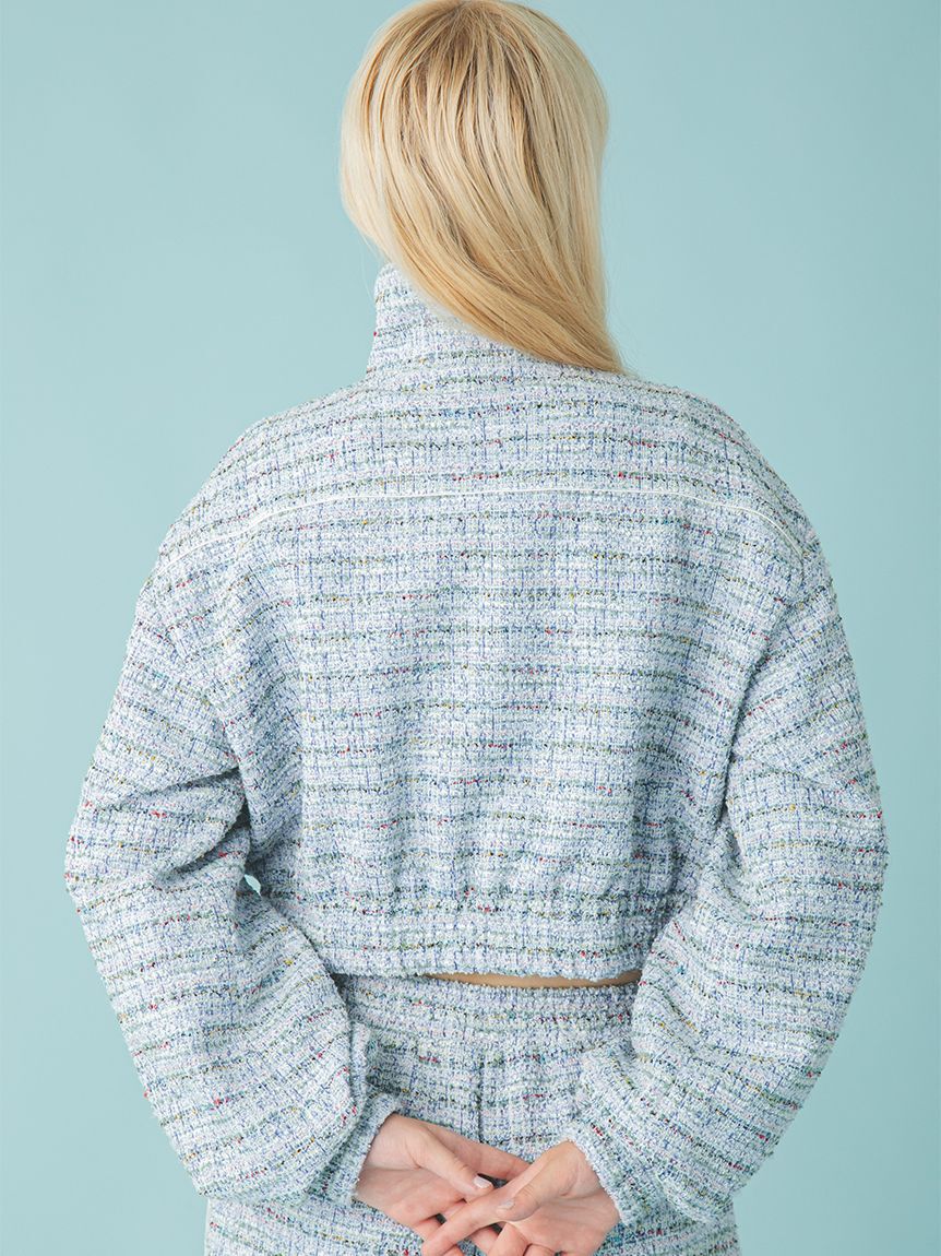 FURFUR「ツイーディトラックブルゾン」|ブルゾン・スタジャン|