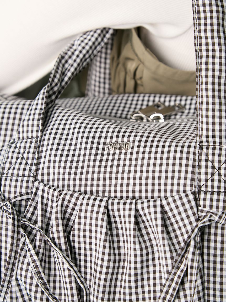 FURFUR「【WEB限定カラー】リボンドラムバッグ」|ショルダー・メッセンジャー|